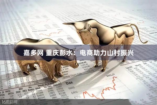 嘉多网 重庆彭水：电商助力山村振兴