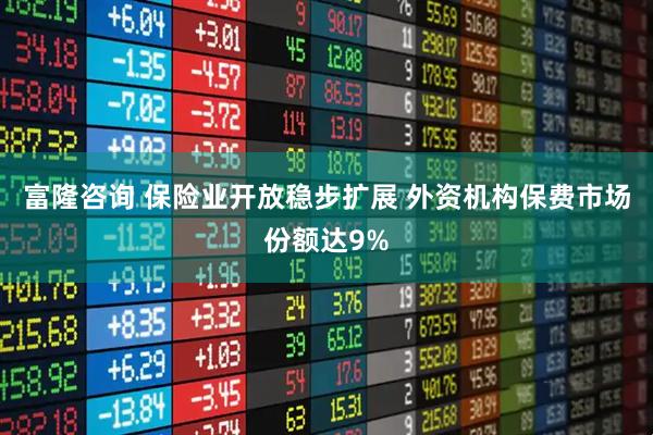 富隆咨询 保险业开放稳步扩展 外资机构保费市场份额达9%