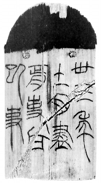 对对配  张志敏：秦“田翳采药昆仑”石刻的释文问题